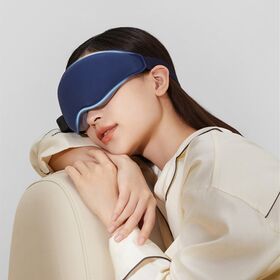 2023 New Eye Treatment Massage Mask Heating Hot Compress Cold Warm Weighted Dry Heated Electric massage eye mask