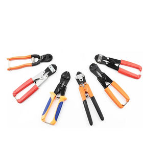 Buy Wholesale China Customized Small Steel Gun Wire Cutters Wire Rope  Scissors Wire Cutters Portable Vice Pliers & High Quality European Type  Boltcutter at USD 2.9