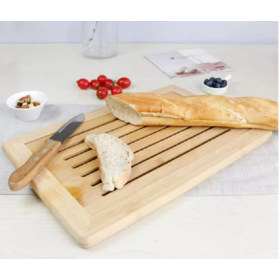 Buy Wholesale China Bread Cutting Board,adjustable Bamboo Wooden Bread  Cutting Board Bread Slicer Bread Boxes & Bread Cutting Board at USD 7.39