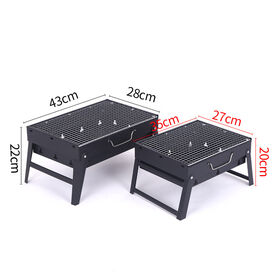 BQ Barbecue Grill Folding Portable Charcoal Outdoor Camping Picnic Burner Camping Barbecue Grill