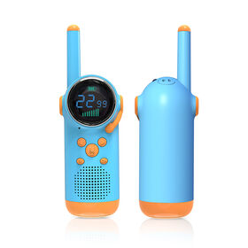 Delanda D22 Kids Walkie Talkie 2 pack high quality Long Range Two Way Radio Toy Encrypted Walkie Talkie For Children