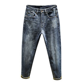 Denim Jean Maden Men Selvedge Denim Jeans Retro Raw Indigo Straight Leg Bottoms Workwear Denim Trousers Fall RTS Top Quality