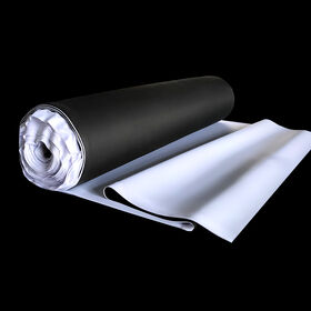 Black White Non-Slip Rubber Base Mouse Pad Heat Press Printing Blank Mousepad For Office & Home