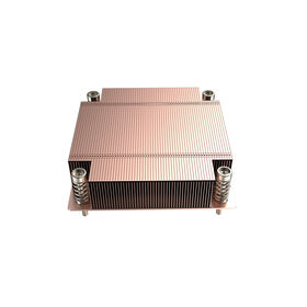 1U Vollkupfer 200W VC LGA1700 passiver CPU-Kühler Kühlkörper für Computer-Server