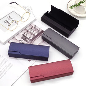 Buy Wholesale China Hard Shell Large Eyeglass & Sunglasses Case Pu  Protective Glasses Case For Men & Women & Metal Sunglasses Case, Hard Shell Eyeglasses  Case at USD 0.8