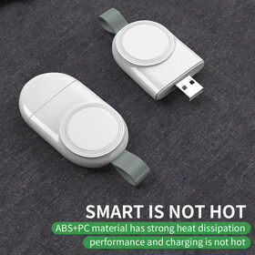 Pengisi Daya Magnetik Nirkabel USB Portabel untuk Apple Watch - Pengisian Cepat dan Aman untuk Smartwatch Anda