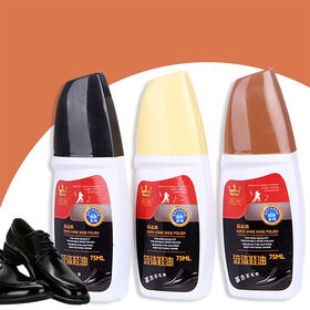 Wholesale Waterproof Liquid Shoe Polish With Sponge Manufacturer and  Supplier
