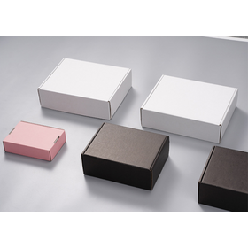 Foldable shipping box, gift packaging box with customer logo garment packaging box E-commerce corrugated mailer box flat shipping