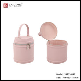 علبة مستحضرات تجميل بسعر المصنع، شعار مخصص، مادة صلبة، علبة تجميل لعلبة هدايا عيد الميلاد للنساء