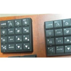 China OEM Silicone rubber rapid prototyping prototypes for electronic keypad keyboards gaskets