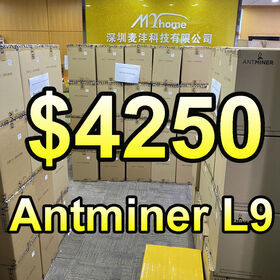 Antminer L9 17G 16G 15G L11 HU2 L7 9500M 9300M LTC Doge Mining Machine Bitmain K7 KA3 E9 Pro Jasminer X16 X44 en Stock con Alto Beneficio - Mineros de Criptomonedas para LTC y Doge