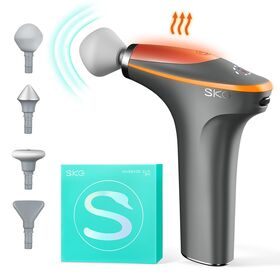 SKG K4356 Electric Pulse Neck Massager for Pain Relief with Heat Therapy