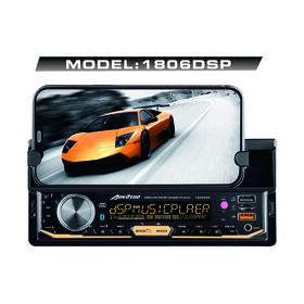 China Großhandel One Din Auto MP3 DSP Player mit 40 BAND EQ/APP/FM/AM/Bluetooth/ID3/FLAC/WMA/USB/TF/SD 12V