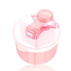 Wadah Susu Bubuk Bayi 3 Sekat, Bahan PP Aman untuk Bayi, Tahan Lama, Mudah Dibawa untuk Perjalanan dan Penggunaan di Luar Ruangan