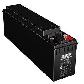 Batterie 12V 75AH à Borne Frontale pour Alimentation Solaire, UPS, Centre de Données, Sécurité, ASI, Accumulateurs AGM, Batterie Solaire à Décharge Profonde
