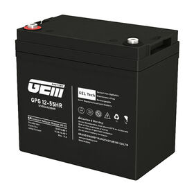 Baterai Gel 12V 120AH Industrial Premium Kualitas Terbaik PVC/PE-Gel Sio2 Baterai Cadangan Daya Terbarukan