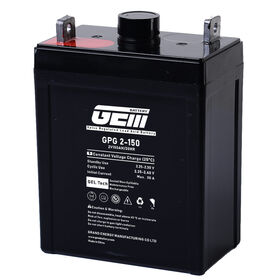 Baterai Gel 2V 150AH Industrial Premium Kualitas Terbaik PVC/PE-Gel Sio2 Baterai Cadangan Daya Terbarukan