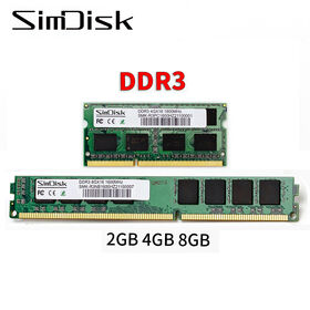 SimDisk Factory Outlet: Laptop RAM DDR3 DDR4 DDR5 | 8GB 1600MHz | PC3L 12800S Memory | High-Speed Notebook Memoria