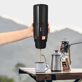 Portable Coffee Maker Travel French Press Mini Electric Grinder