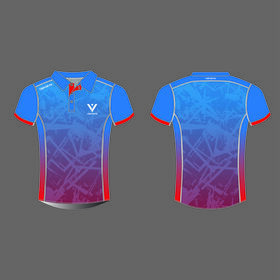 Soft Light Weight Custom Print Summer Men's Polo Shirt Short Sleeve, quick dry