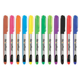 Buy Wholesale China Highlighter Pen Set 6 Colors Double Head Office And  School Stationery Marker Pens For Kids Adults & Highlighter at USD 0.71