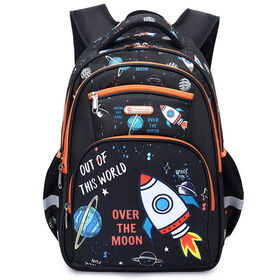 Inside Out Polyester 30 cms Blue School Backpack (MBE-WDP1375) : :  Fashion