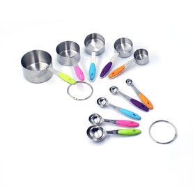 4pcs Measuring Spoons Set Includes 1/4 Tsp 1/2 Tsp 1 Tsp 1 Tbsp Food Grade  Stain