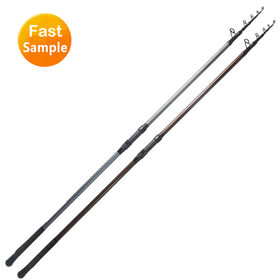 Telescopic Fishing Rod and Reel Combo Durable Carbon Fishing Pole  Lightweight Saltwater Rod Surf Rods with Comfortable Handle : :  Sports & Outdoors