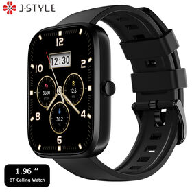 J-Style 2255 Montre intelligente 2 pouces avec fonction d'appel BT, sport Android IP68 étanche robuste pour hommes femmes dame 2023