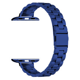 Correa de cadena delgada de acero inoxidable de alta demanda para iWatch Series 8 7 6 5 4 3 2 1 SE Ultra
