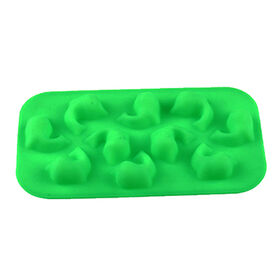 48 Wholesale Ice Cube Tray Cube Shape 4ast Color Easy Pop Out/b&c