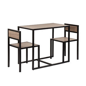 Grossiste cuisine et table à manger Set 1 Table à manger 4 chaises de style  rustique de style industriel pour la salle de séjour Meubles marron - Chine  Table carrée Table à