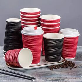 Disposables, gobelets jetables à café en papier, Hot Cup gobelets jetables  à café en papier, tasses à café automatiques jetable, bâtonnets à café et  paper cup holders