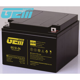 12V 24Ah VRLA Blei-Säure-Batterie, wartungsfrei, Solar-, Backup- & USV-Batterie, direkt vom Hersteller aus China.