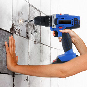 Power drills Tools Electric Hand Drill Factory Cordless Tool Kits with Charger Battery