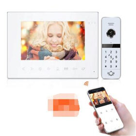 V5 Porte vidéo Sans Fil Wifi Télécommande Intellint Interphone Vidéo Moning  Door
