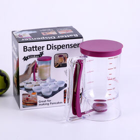 Dispensador Mezclador De Masa Para Pancake Cupcake Hotcakes