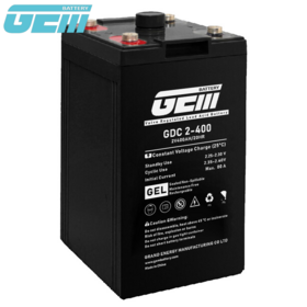 GEM 2V400ah Gel Battery Solar Energy Deep Cycle AGM Battery for UPS System/Telecom/Data Center