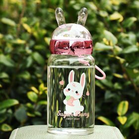Kawaii Cute Green Water Bottle For Kids And Adults