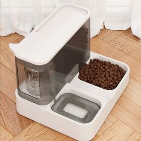 Large Capacity Dog Automatic Water Dispenser/food Feeder, Anti