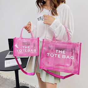Buy Wholesale China 2020 Summer Fashion Transparent Ladies Jelly Bag Women  Pvc Round Shoulder Strap Handbag & Pvc Handbags at USD 6.36