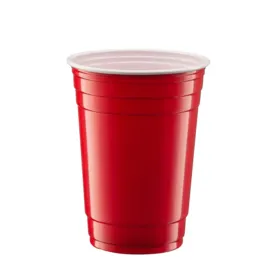 Disposable Frosted Surface 16oz PS Plastic Red Party Cups - China Palstic  Cup and Red Solo Cup price