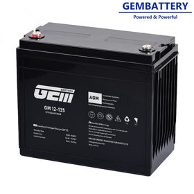 GEM 12V 135AH Wiederaufladbare, versiegelte Blei-Säure-AGM-Batterie für Solar-, Windkraft-/USV-Anlagen