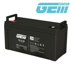 Batterie GEM 12V 120Ah VRLA AGM Plomb Acide Batterie UPS Batterie Gel Solaire Cycle Profond