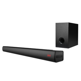Sistema de Home Theater Sem Fio BT 2.1CH 60W com Subwoofer, Barra de Som e Amplificador Digital com DSP Interno
