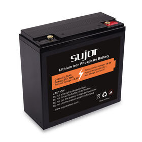 Waterproof 12.8V 80Ah LiFePO4 12v 18ah Battery With BMS 4S For