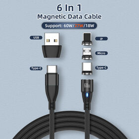 Câble Micro USB 1m – Nylon Tressé – Charge Et Données – Neuf