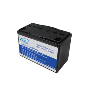 Batterie Lithium 12V 100Ah LiFePO4 Rechargeable à Cycle Profond avec Affichage de Fonction BMS pour Camping-Car et Secours Domestique