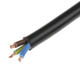 Câble Électrique Souple Noir à 3 Conducteurs 3183Y 0.5mm 0.75mm 1.0mm 1.5mm 2.5mm - Fabricant de Câbles d'Alimentation
