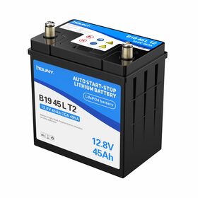 Batterie de démarrage de voiture étanche, 55D23 Lifepo4, 12V, 50Ah